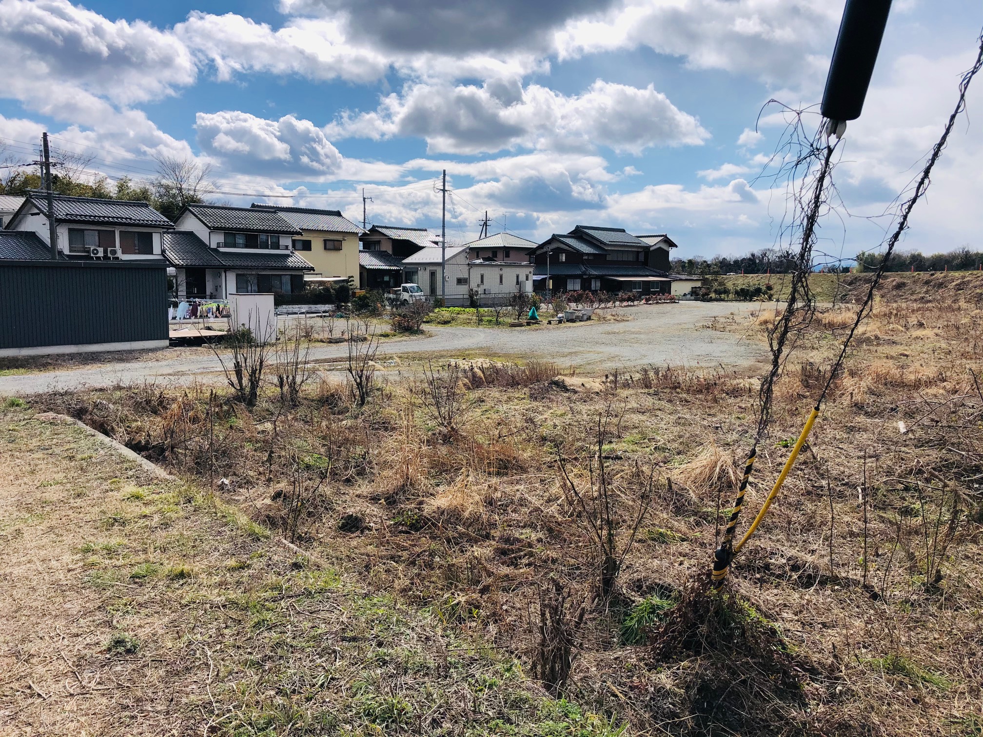 東近江市小田苅町にて、土地の調査にいってきました‼