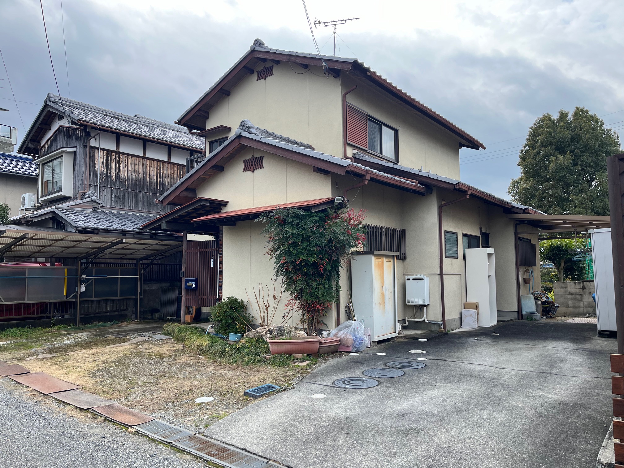 草津市笠山１丁目の古家付土地の売却依頼を受けたまわりました！